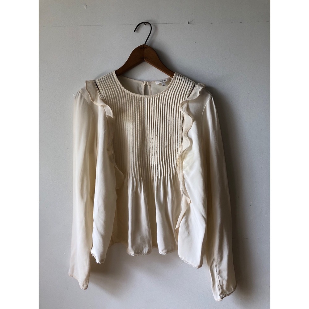 Aritzia Wilfred Off-White Blouse